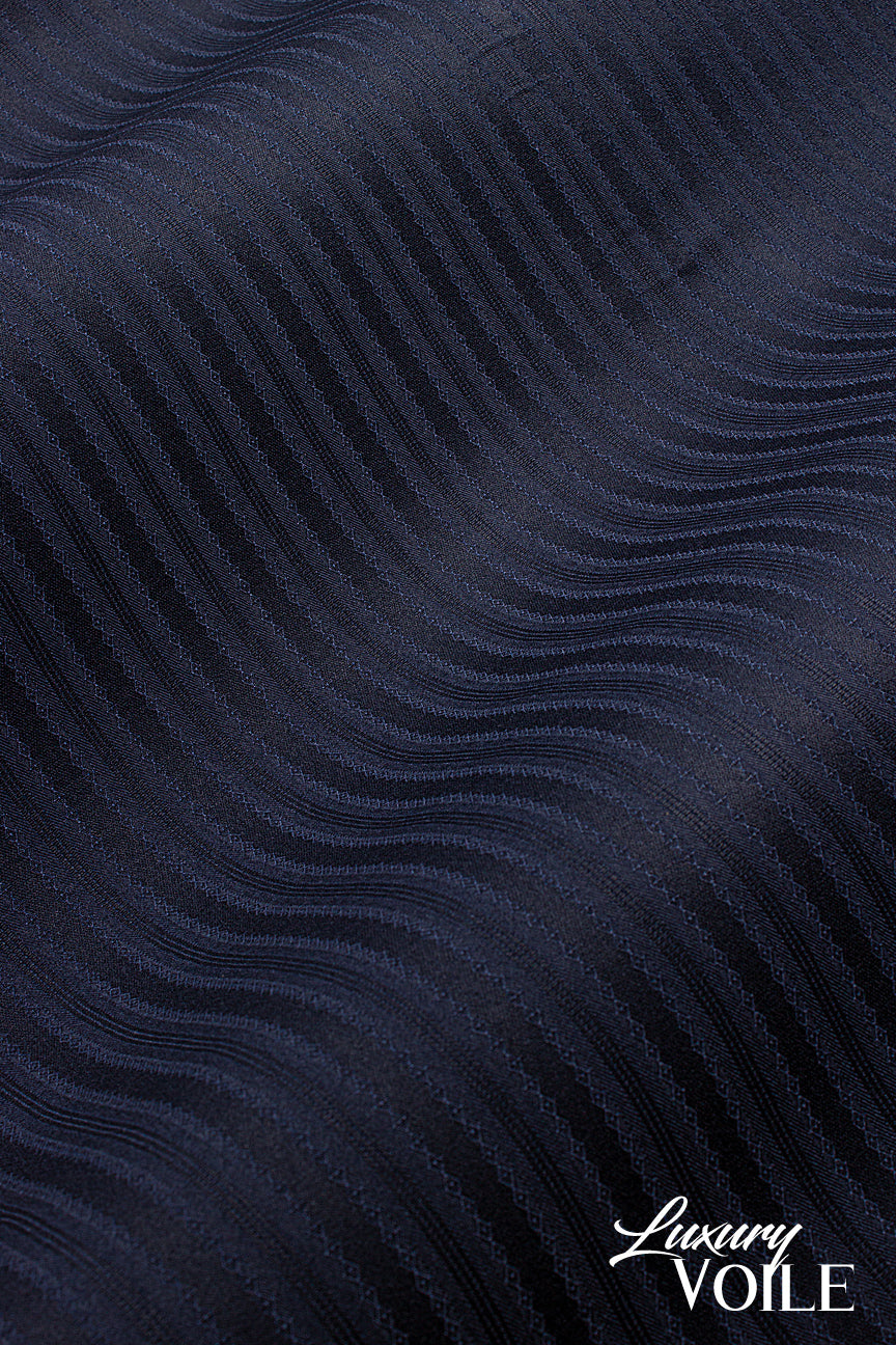 Hilton Luxury Voile - LXV008 - Midnight Blue