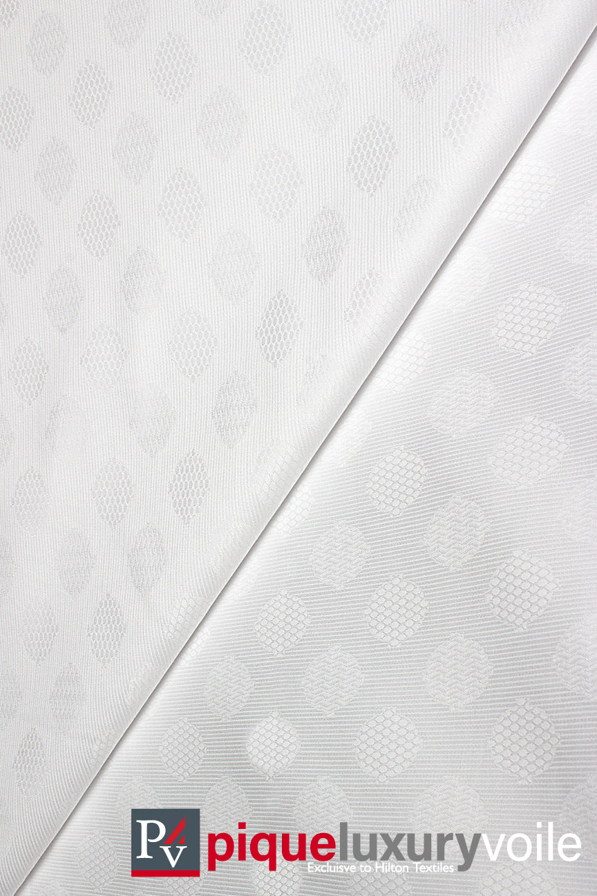 Pique Voile - PQEV0015 - White