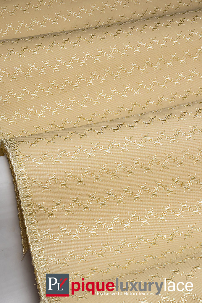 High Quality Pique Lace - PQE025 - Beige