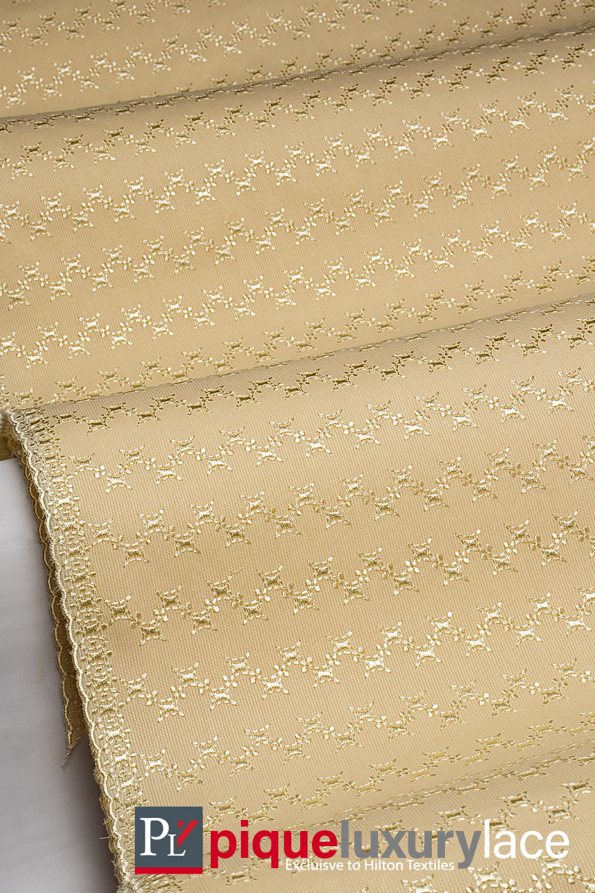 High Quality Pique Lace - PQE025 - Beige