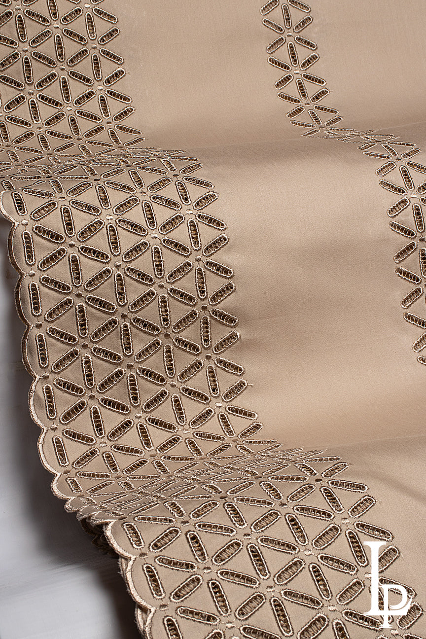 High Quality Polish Lace - HPL089 - Coffee Brown