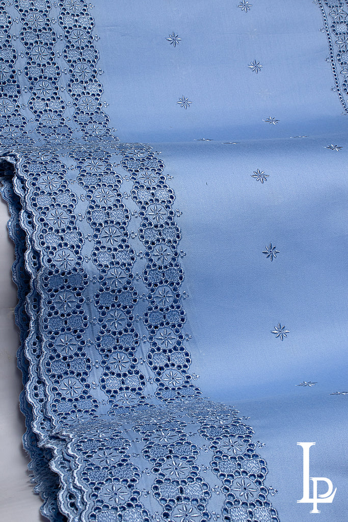 High Quality Polish Lace - HPL114 - Sky Blue