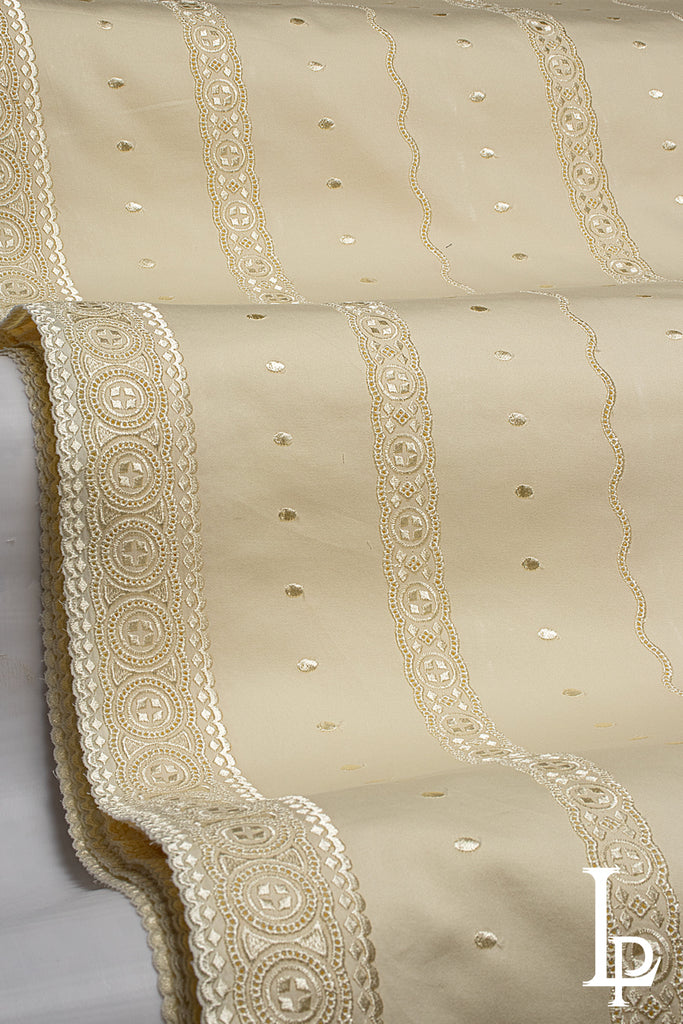 High Quality Polish Lace - HPL122 - Cream