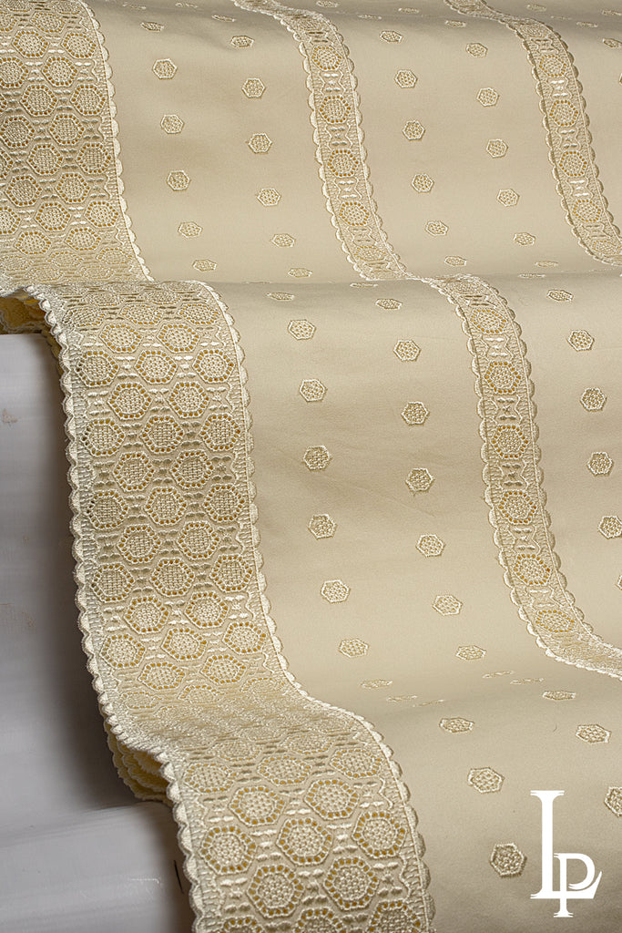 High Quality Polish Lace - HPL123 - Cream