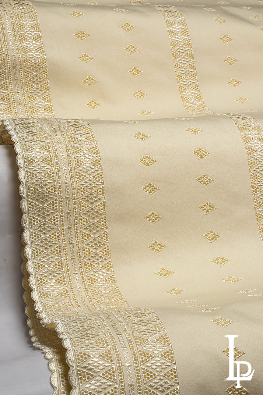 High Quality Polish Lace - HPL126 - Cream
