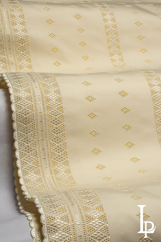 High Quality Polish Lace - HPL126 - Cream