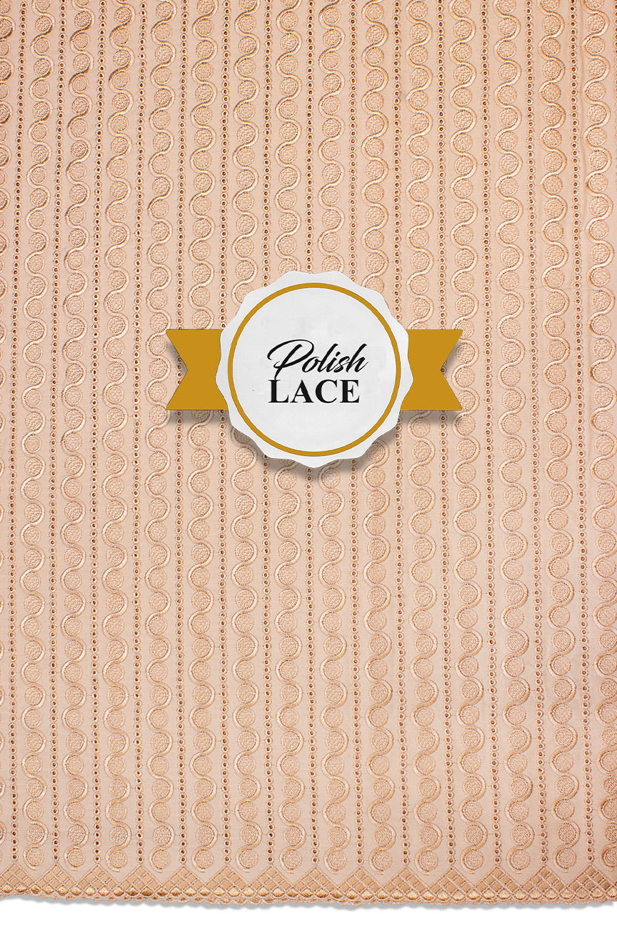 High Quality Polish Lace - HPL022 - Beige