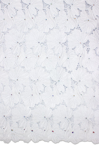 Celebrant Swiss Voile Lace - SWC052 - White
