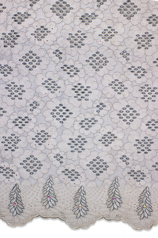 Celebrant Swiss Voile Lace - SWC031 - Grey
