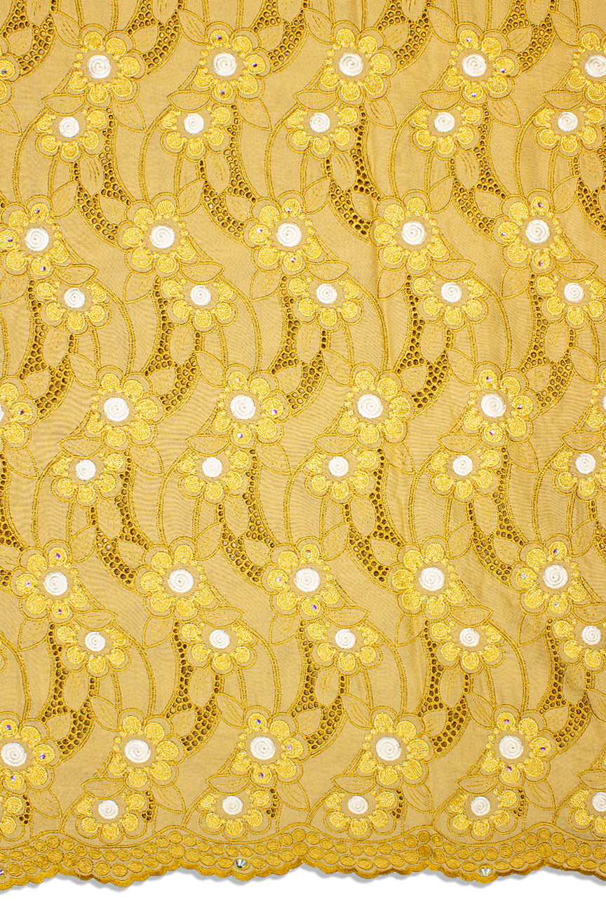 Celebrant Swiss Voile Lace - SWC055 - Gold