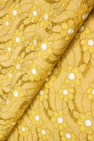 Celebrant Swiss Voile Lace - SWC055 - Gold