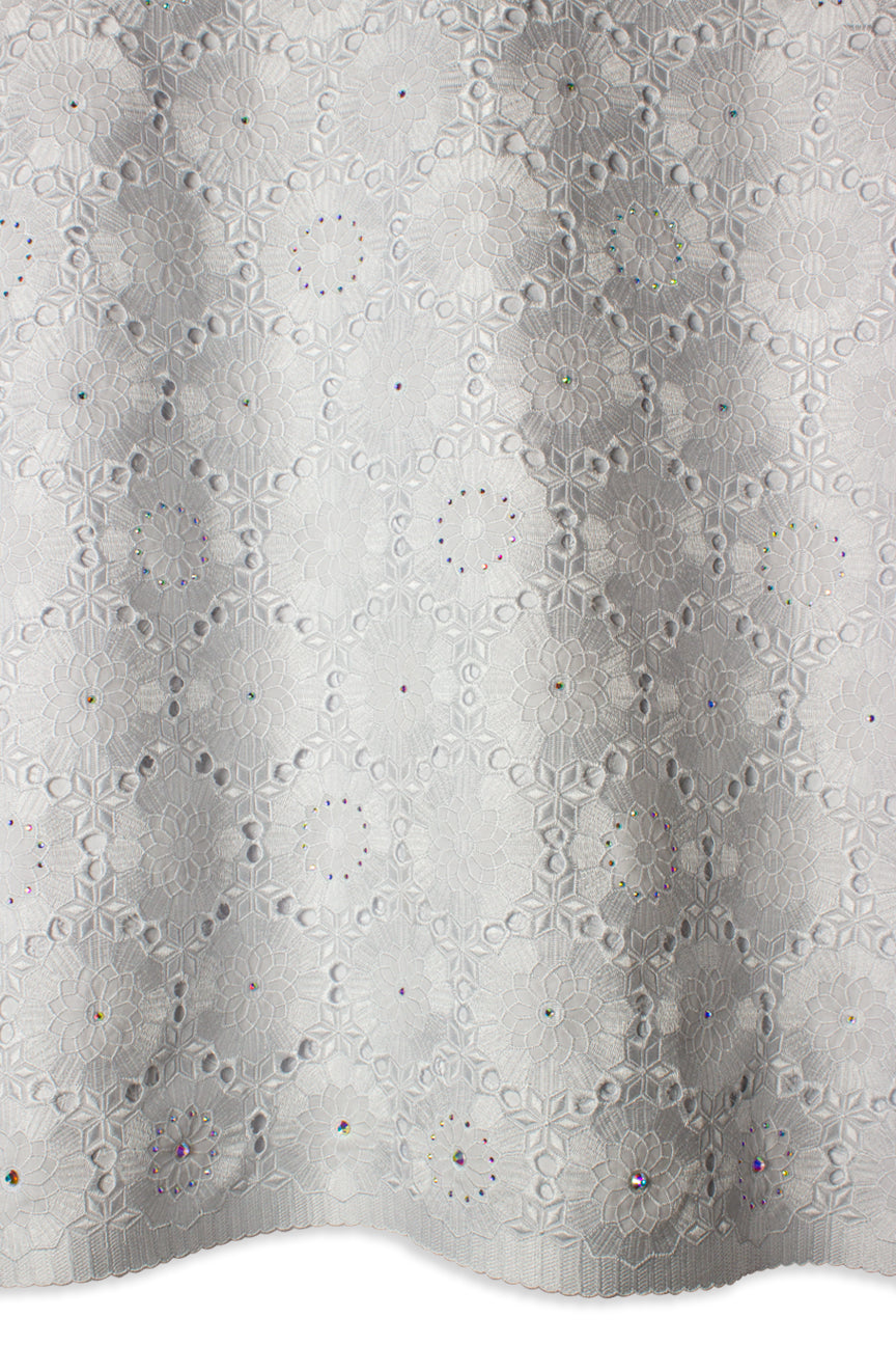 Celebrant Swiss Voile Lace - SWC095 - White