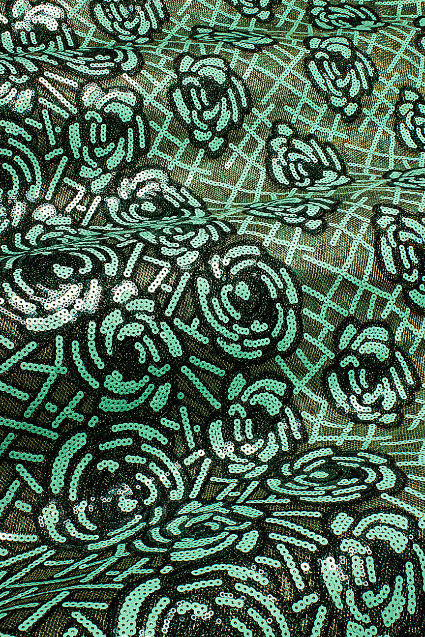 Sequence French Lace | Emerald Green - SFL1003