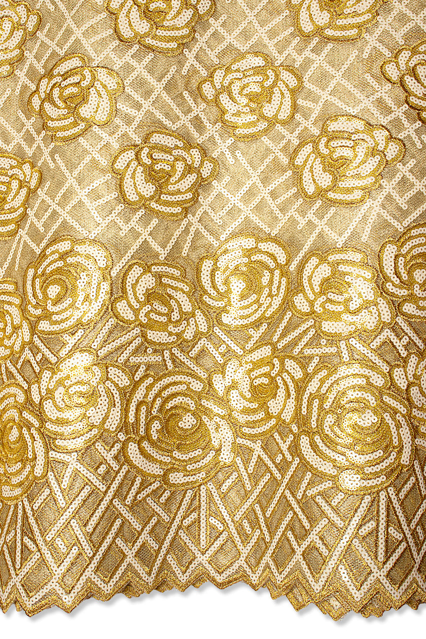 Sequence French Lace | Gold - SFL1007