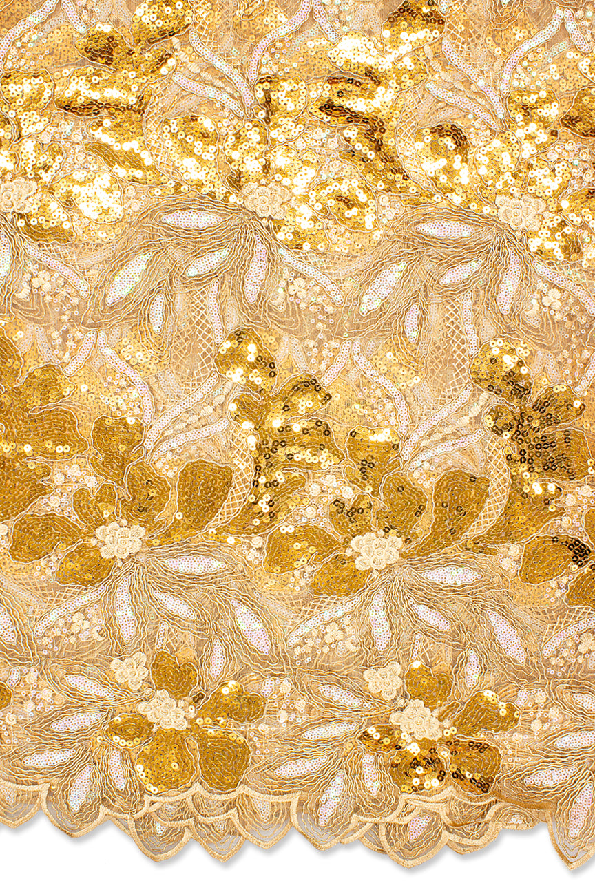 Sequence Lace - SEQ013 - Gold