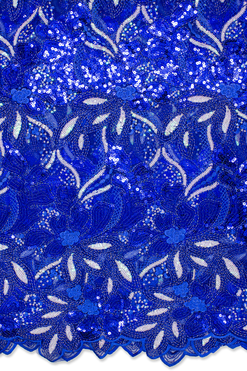 Sequence Lace - SEQ013 - Royal Blue
