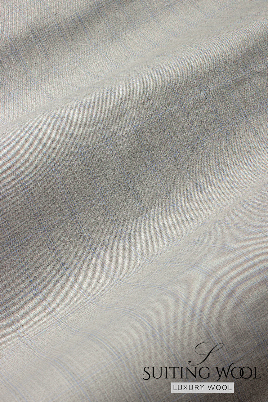 Suiting Wool - LSW0025 - Light Ash