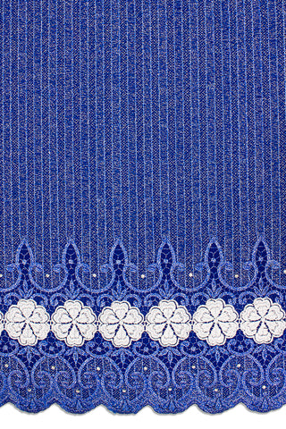FSL569 - Stunning Fine Swiss Lace - Royal Blue