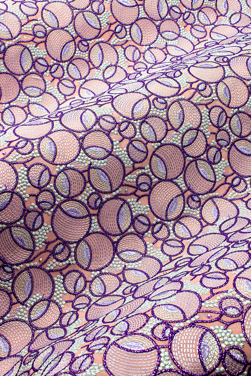 FSL804 - Stunning Fine Swiss Lace - Pink & Lavender