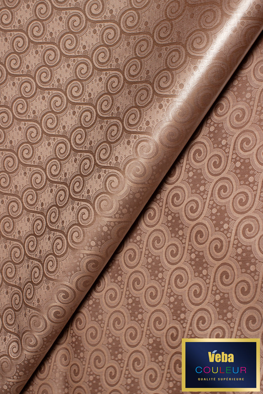 Veba Royal Star Bazin Brocade VBB031 - Brown