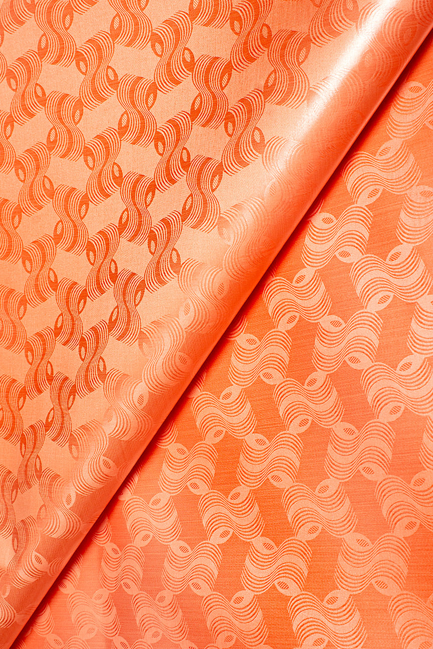 Veba Royal Star Bazin Brocade VBB054 - Peach