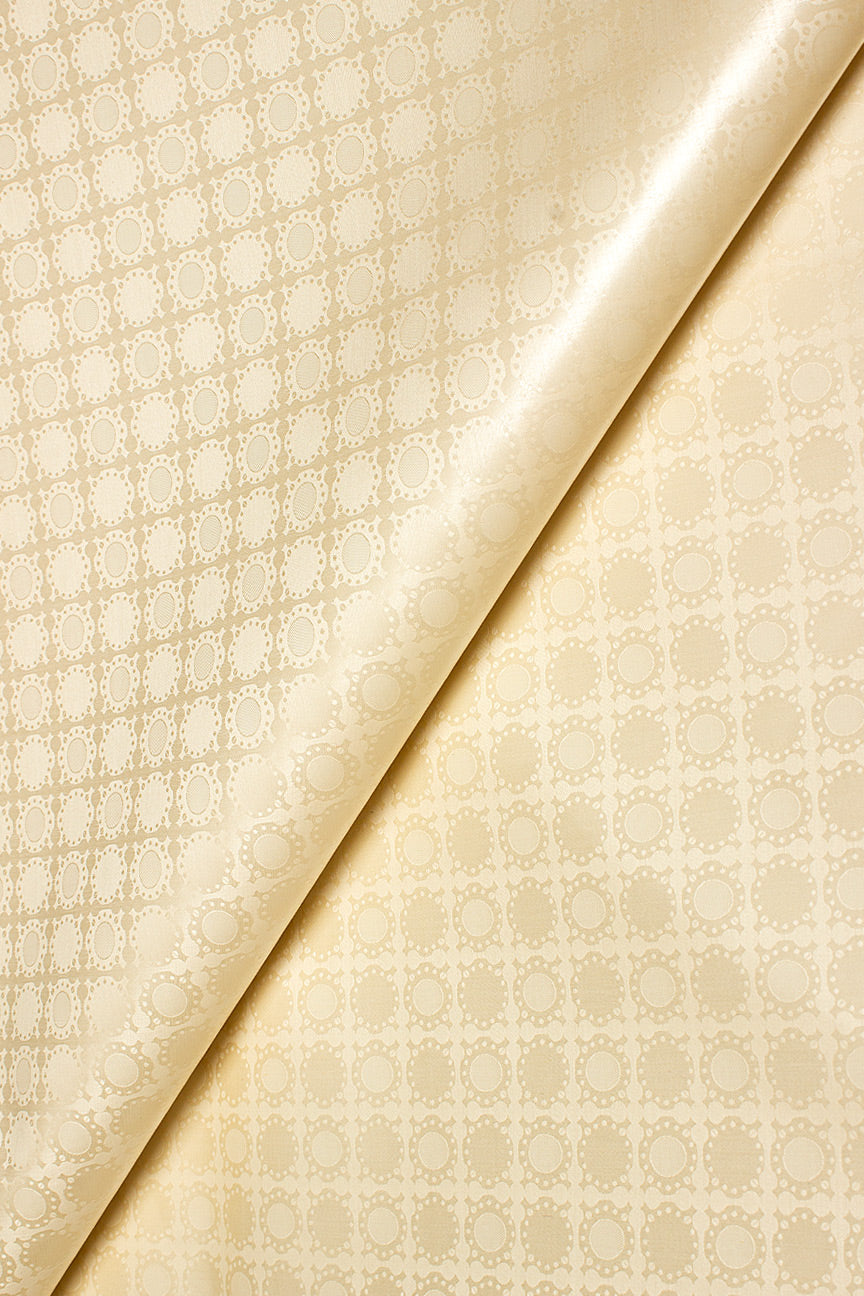 Veba Royal Star Bazin Brocade VBB036 - Cream