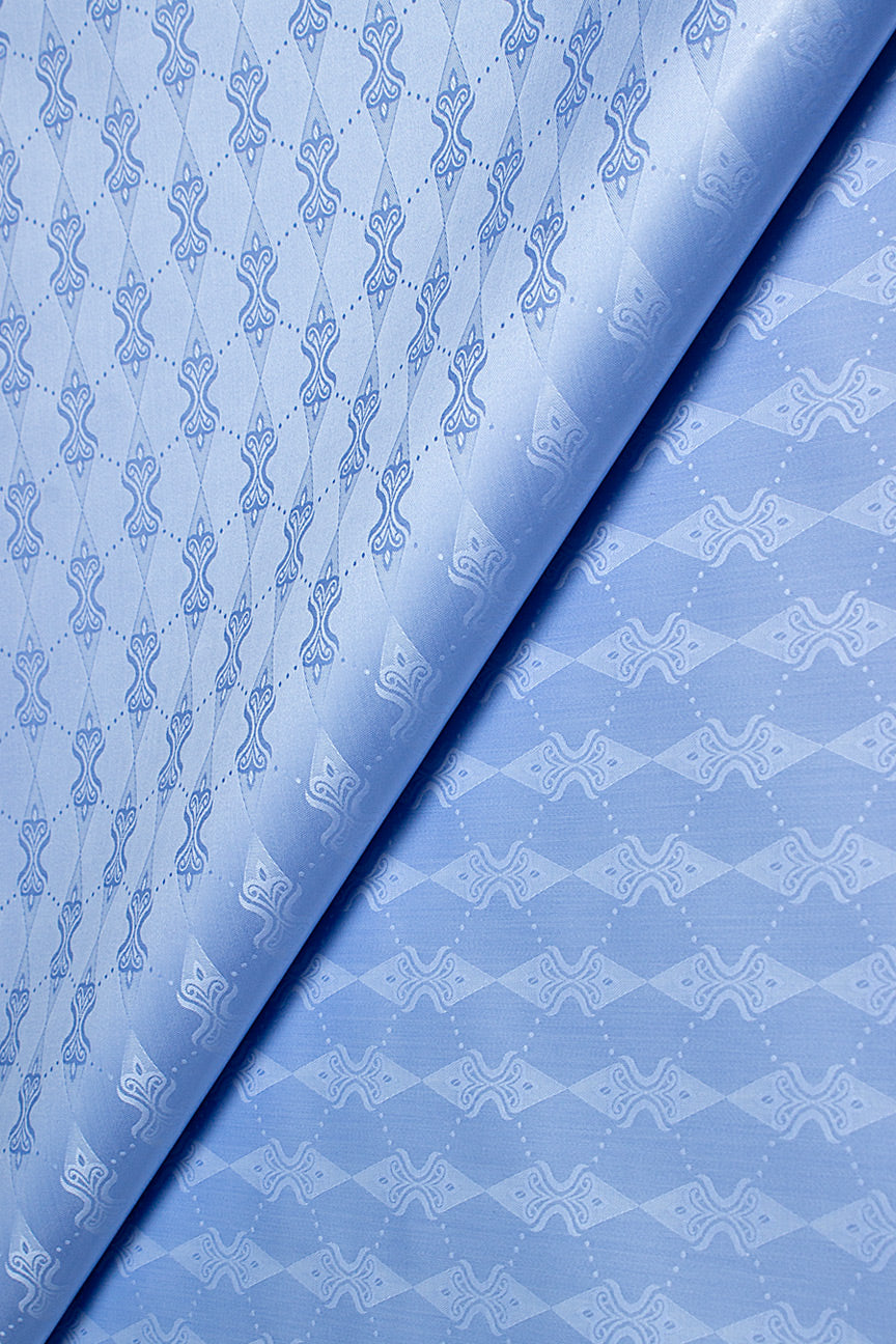 Veba Salsa Bazin Brocade VS0506 - Baby Blue