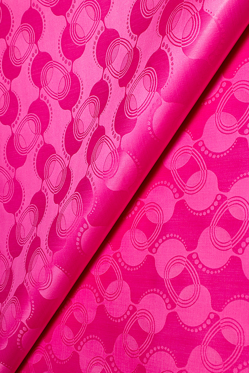 Veba Salsa Bazin Brocade VS0510 - Lipstick Pink