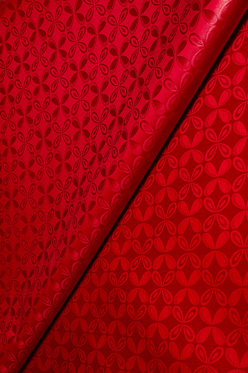 Veba Salsa Bazin Brocade VS0452 - Royal Red