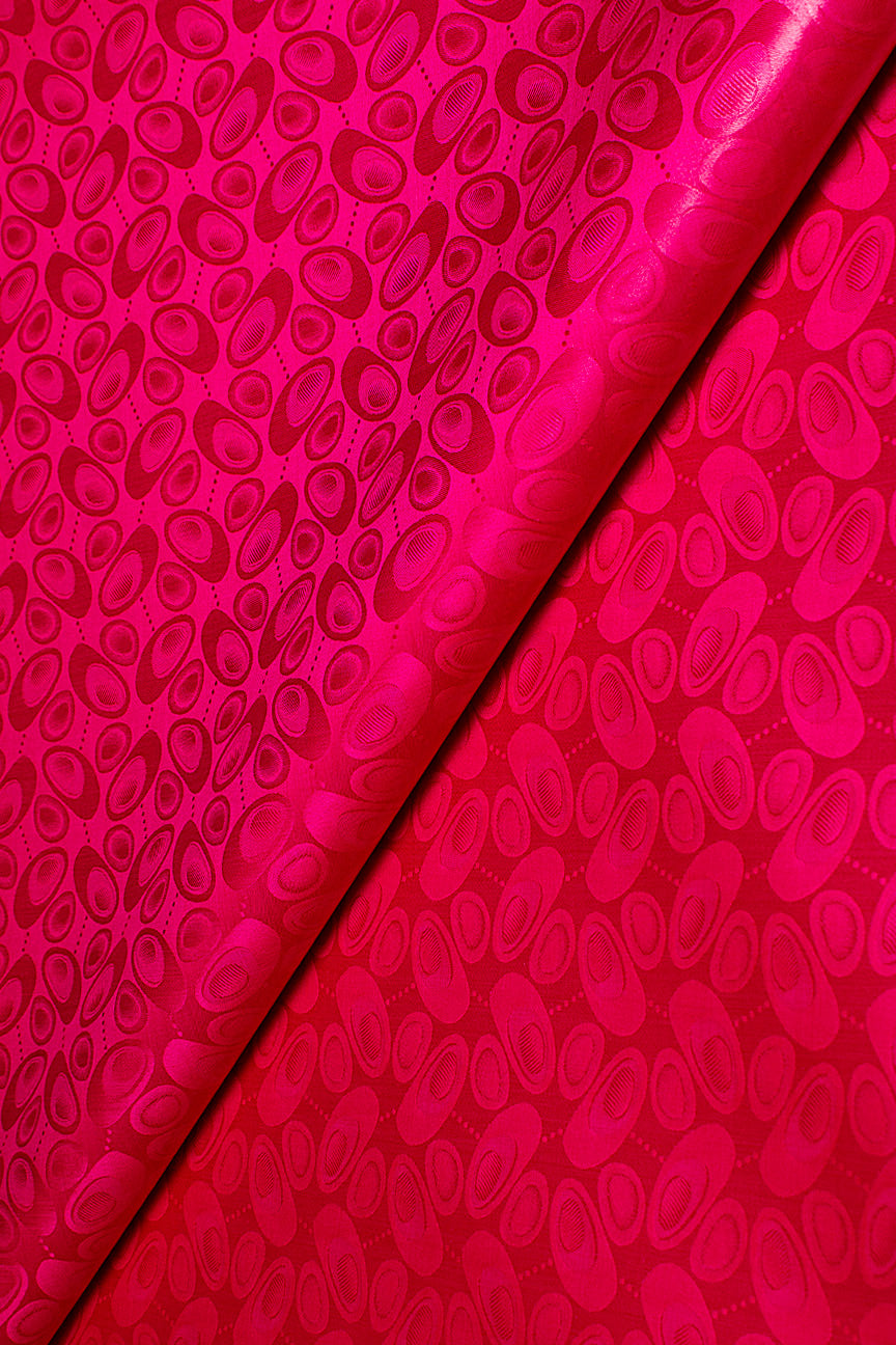 Veba Salsa Bazin Brocade VS0456 - Royal Pink