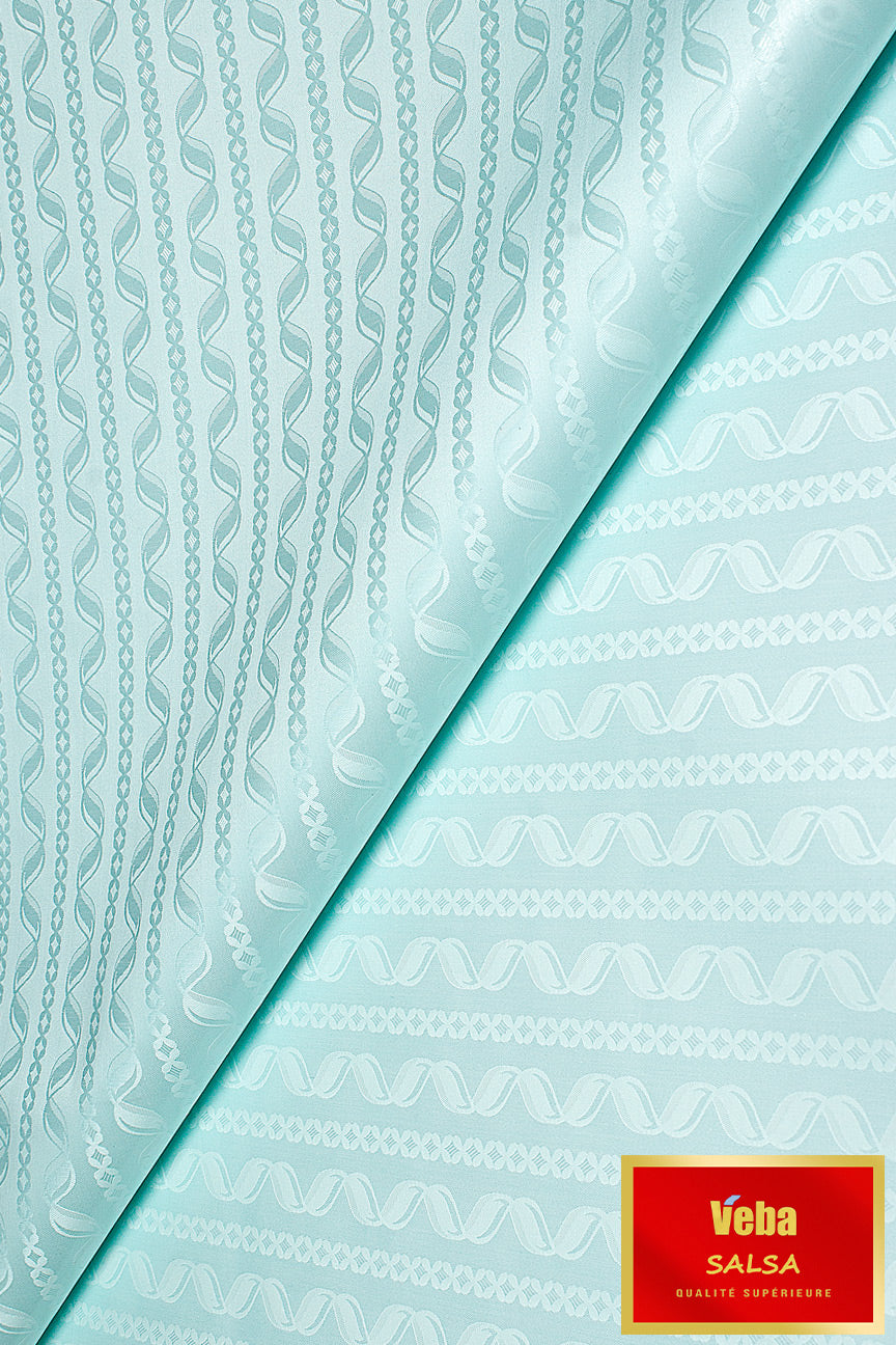 Veba Salsa Bazin Brocade VS0422 - Pastel Mint