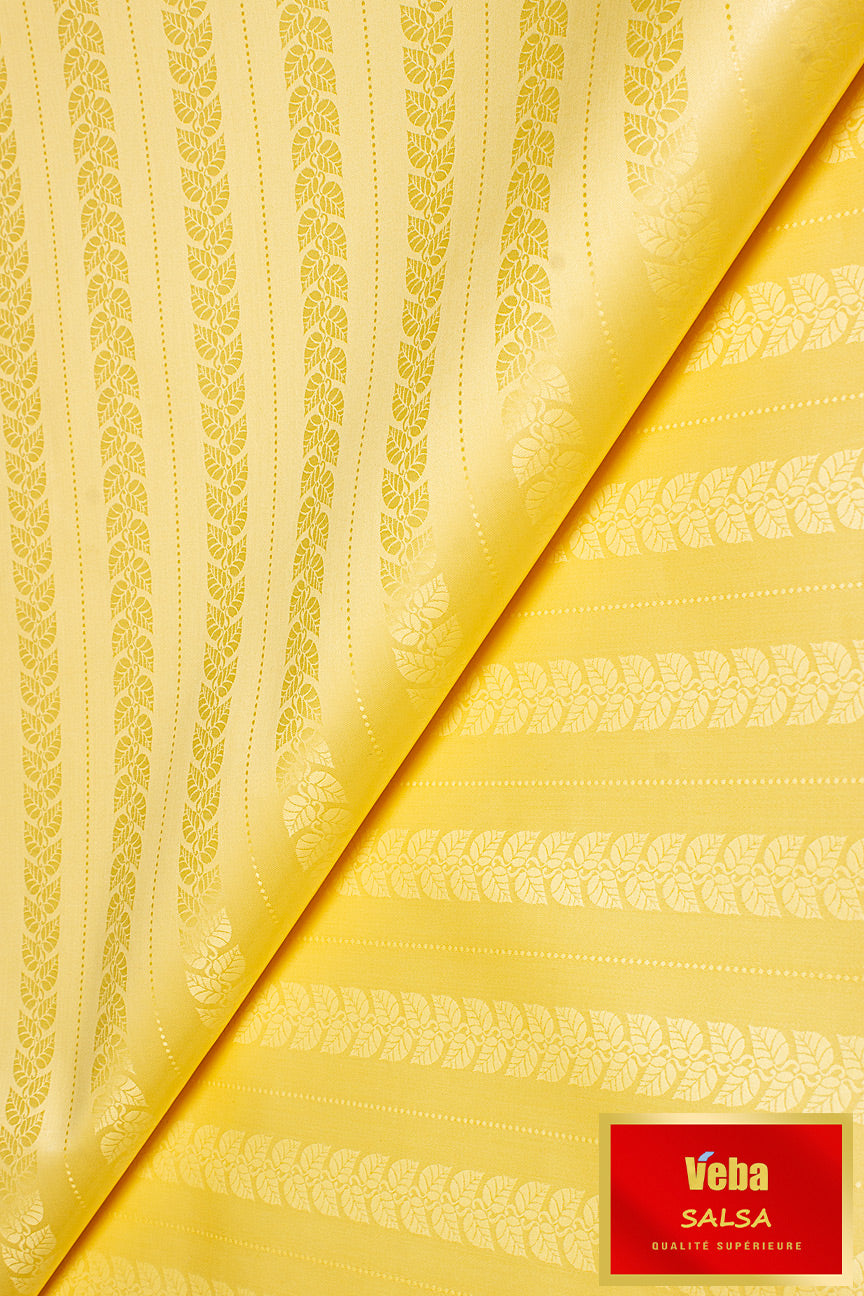 Veba Salsa Bazin Brocade VS0427 - Sunshine Yellow