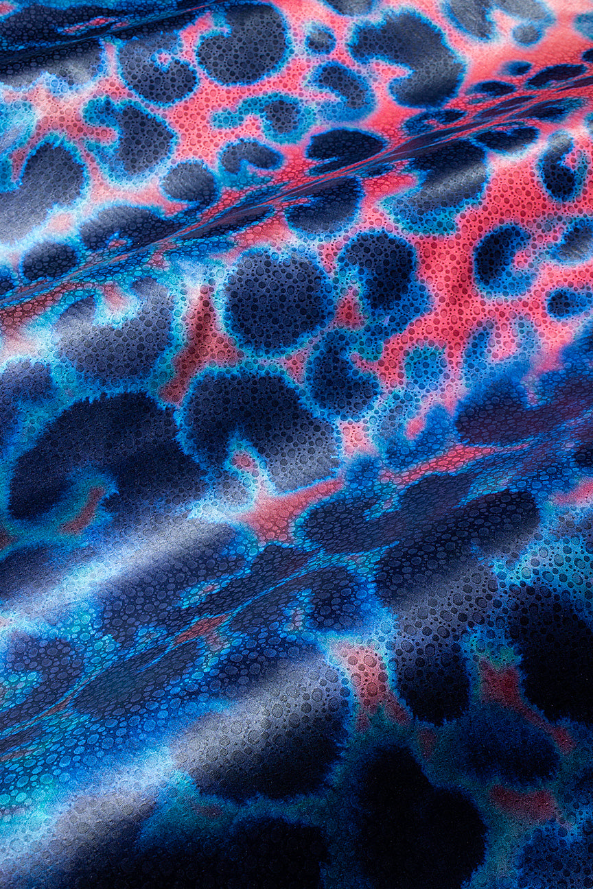 Victoire Lady Brocade in Pink & Blue - VLB10