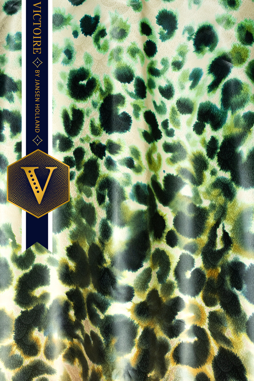 Victoire Lady Brocade in Green - VLB02