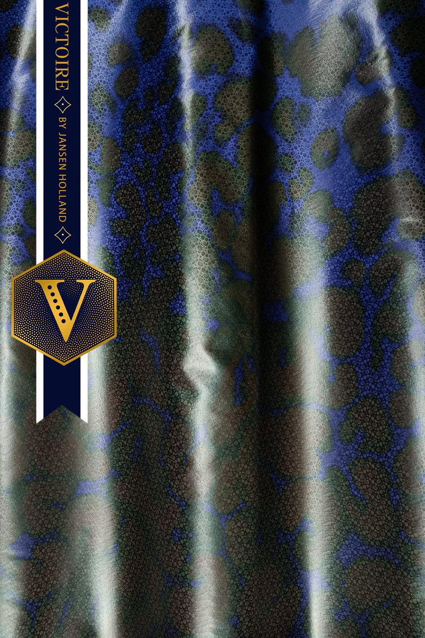 Victoire Lady Brocade in Navy - VLB06