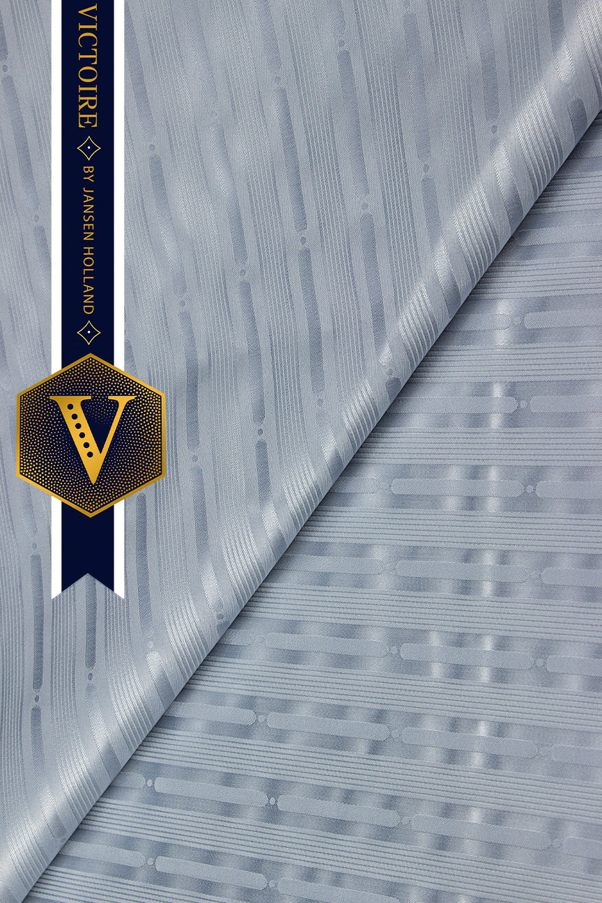 Victoire Mens Brocade in Ash 10 Yards - VMB2018