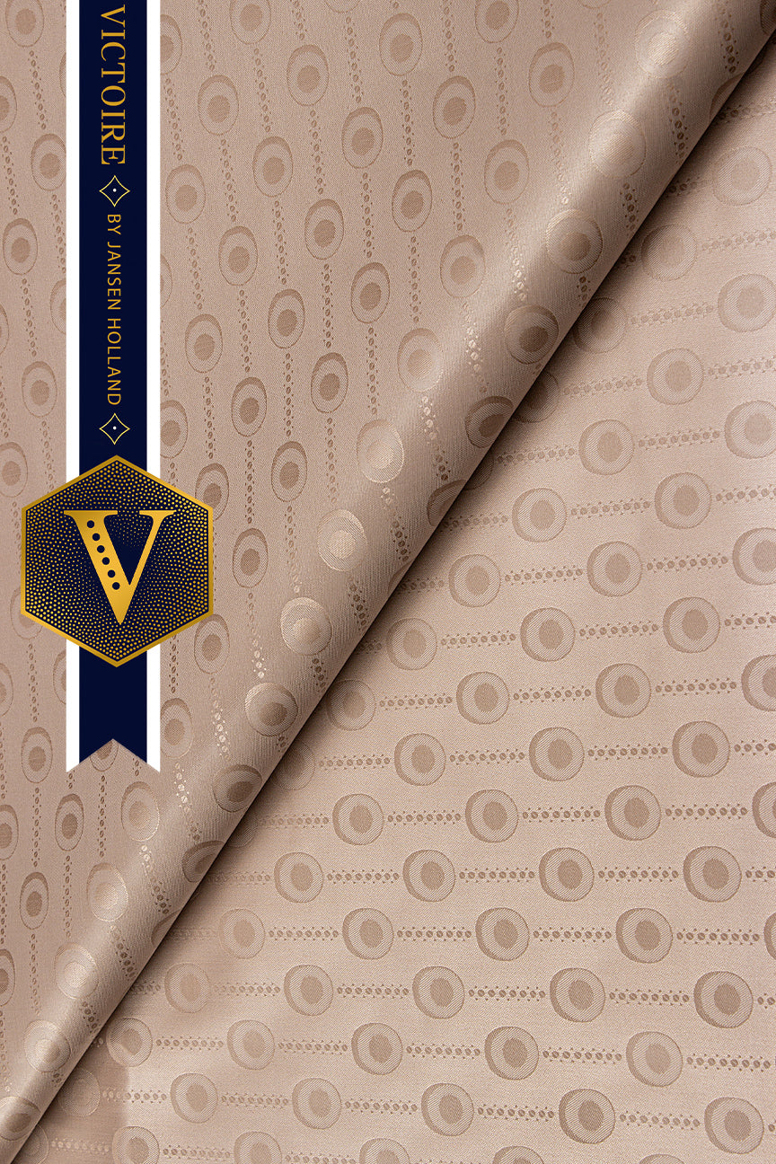 Victoire Mens Brocade in Beige 10 Yards - VMB2004