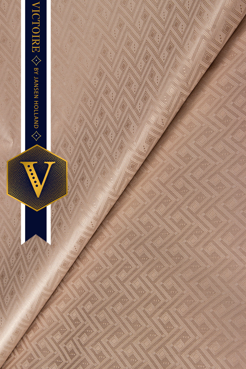 Victoire Mens Brocade in Beige 10 Yards - VMB2006