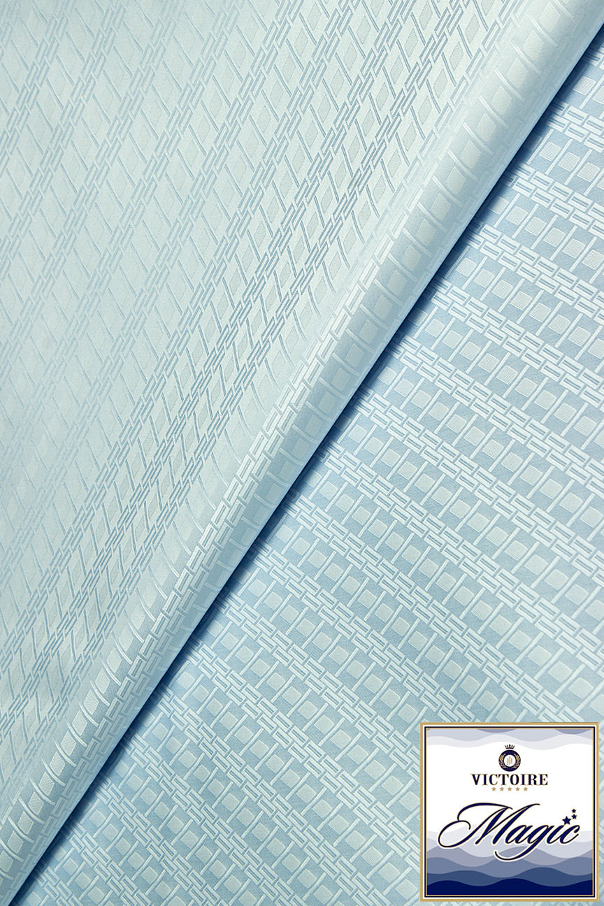 Victoire Magic Brocade in Ice Blue - VMB1016