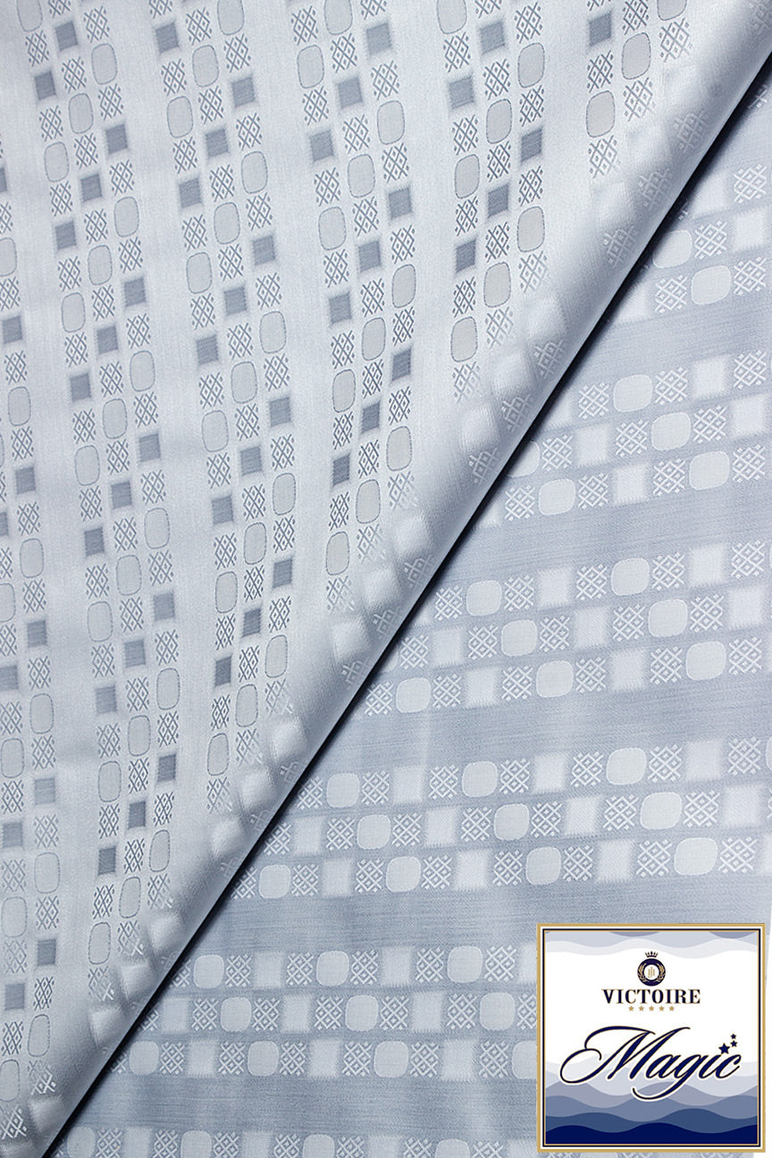 Victoire Magic Brocade in Ash - VMB1001