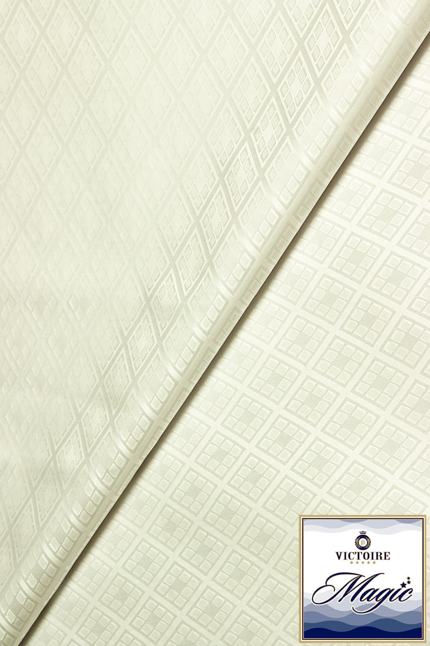 Victoire Magic Brocade in Cream - VMB1033