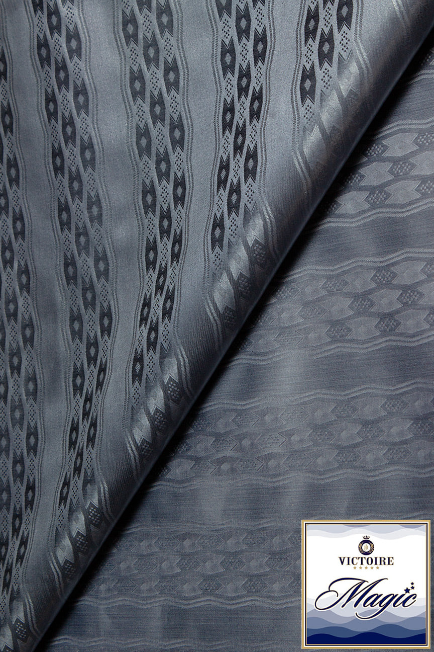 Victoire Magic Brocade in Deep Ash - VMB1035