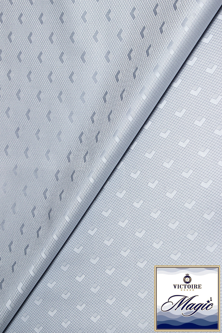 Julius Holland Victoire Magic Brocade in Ash - VMB1004