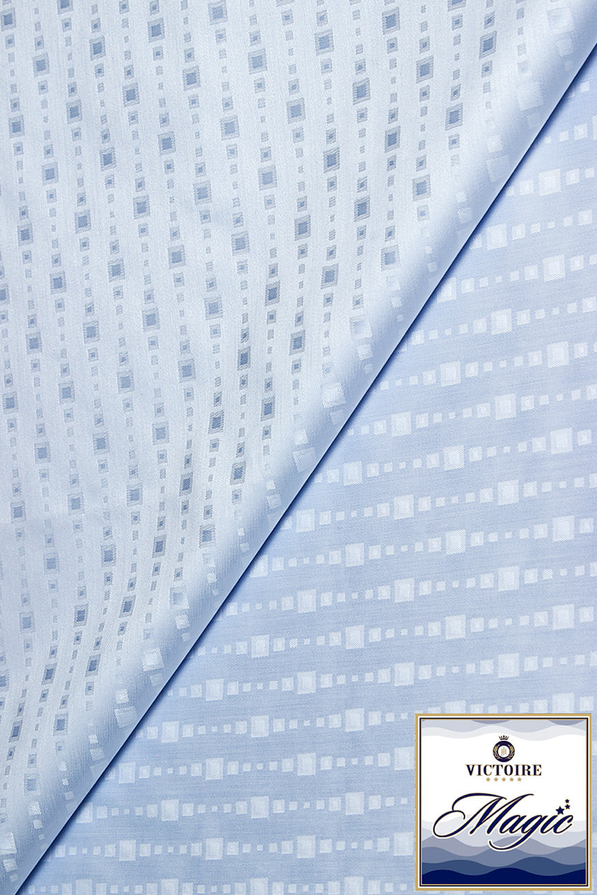 Victoire Magic Brocade in Sky Blue - VMB1006