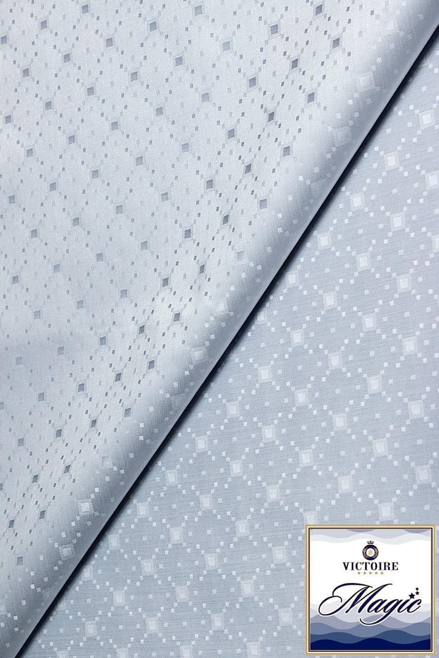 Victoire Magic Brocade in Ash - VMB1008