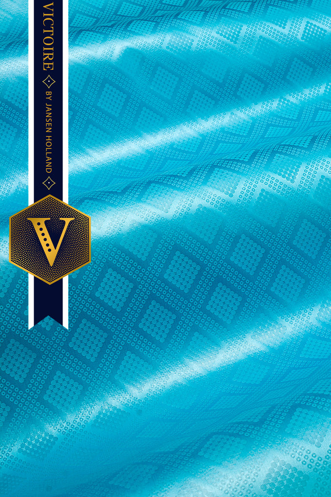 Victoire Magic Brocade in Turuoise Blue- VMB1052