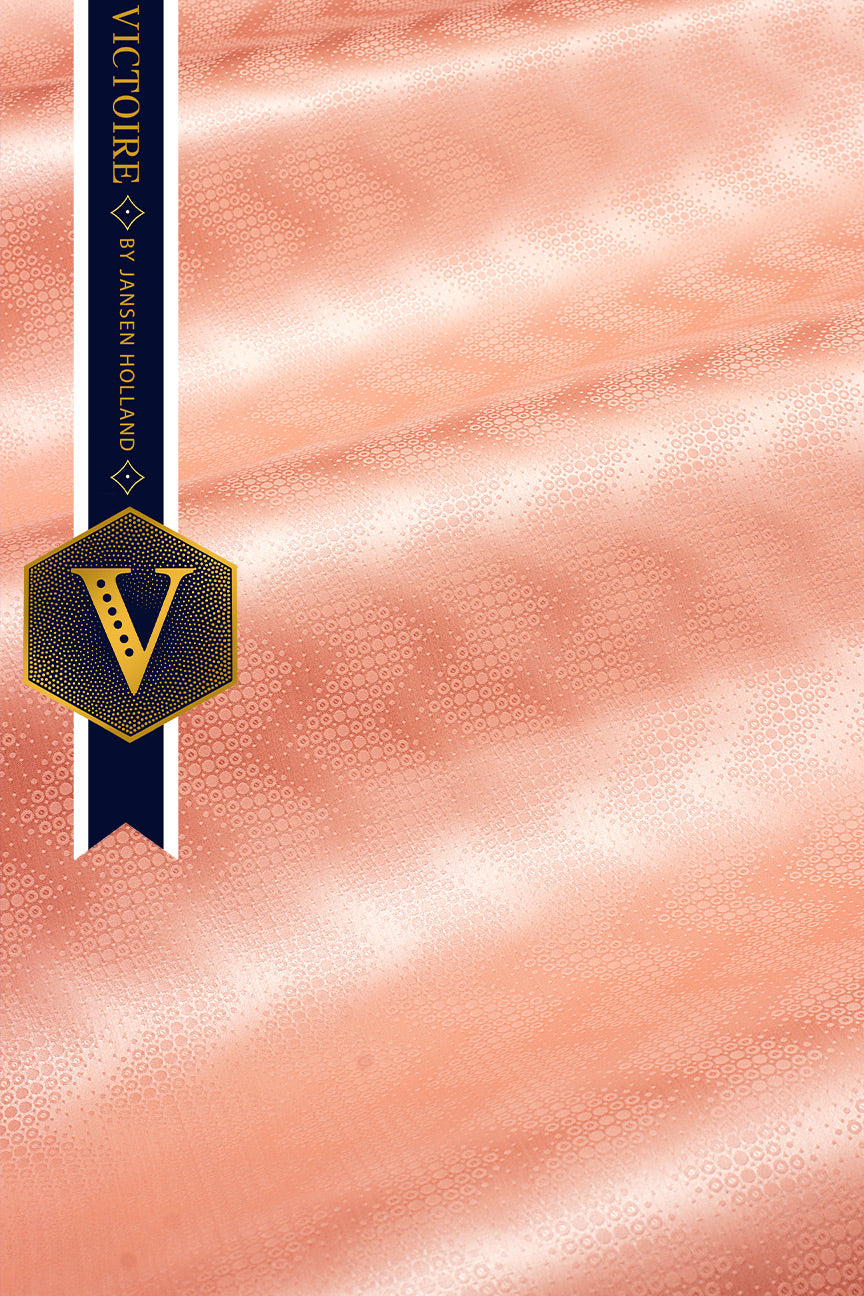 Victoire Magic Brocade in Peach- VMB1054