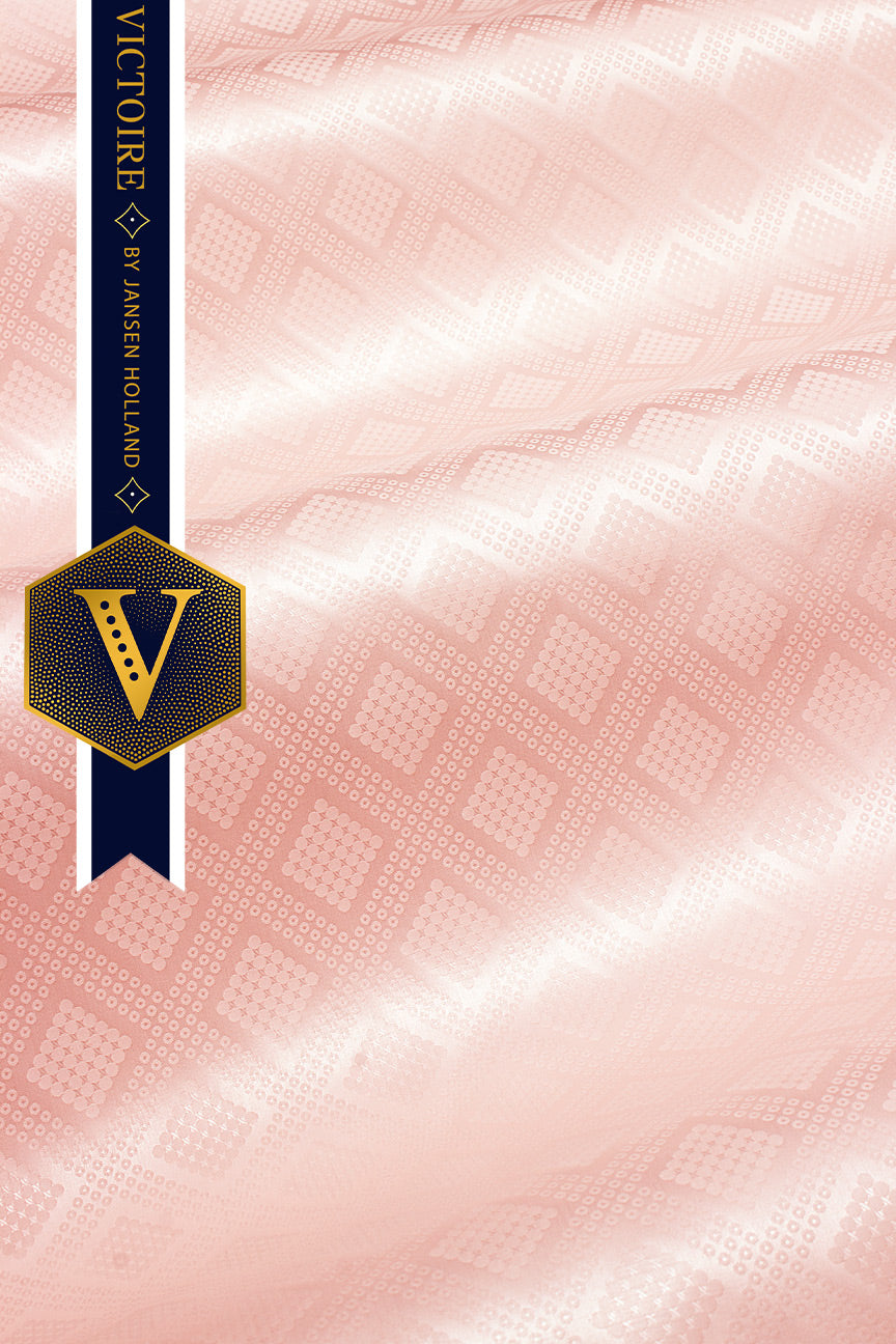 Victoire Magic Brocade in Salmon Pink - VMB1042