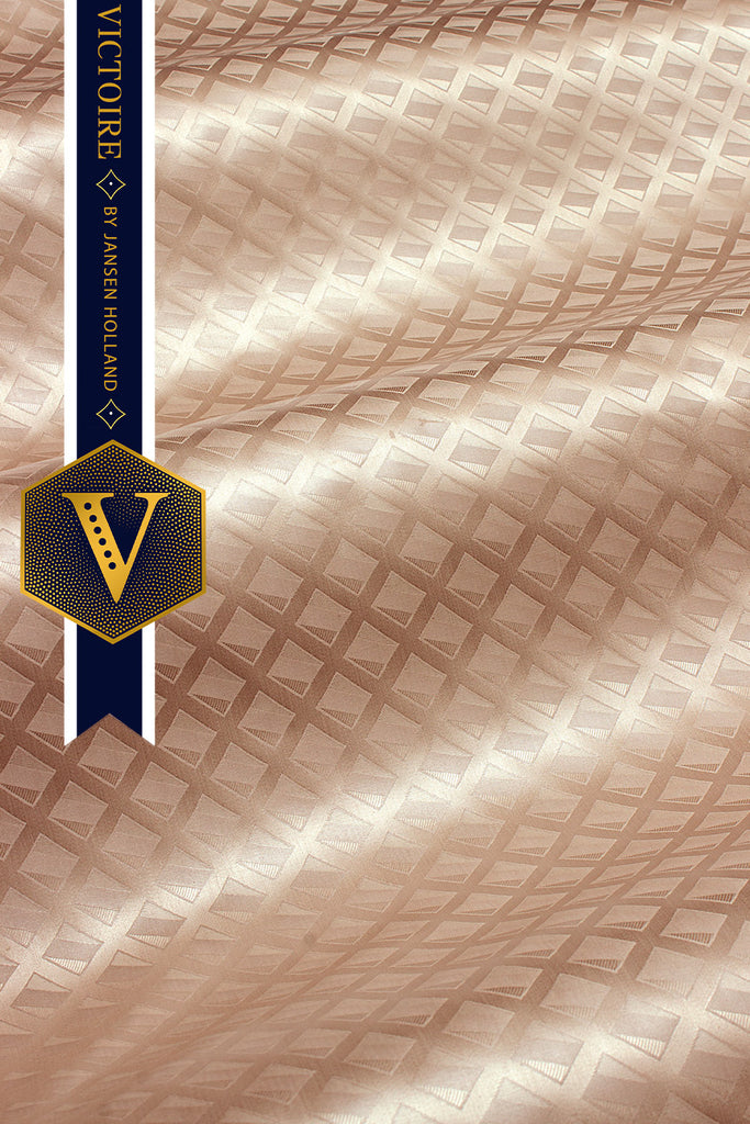 Victoire Magic Brocade in Stone Brown - VMB1046