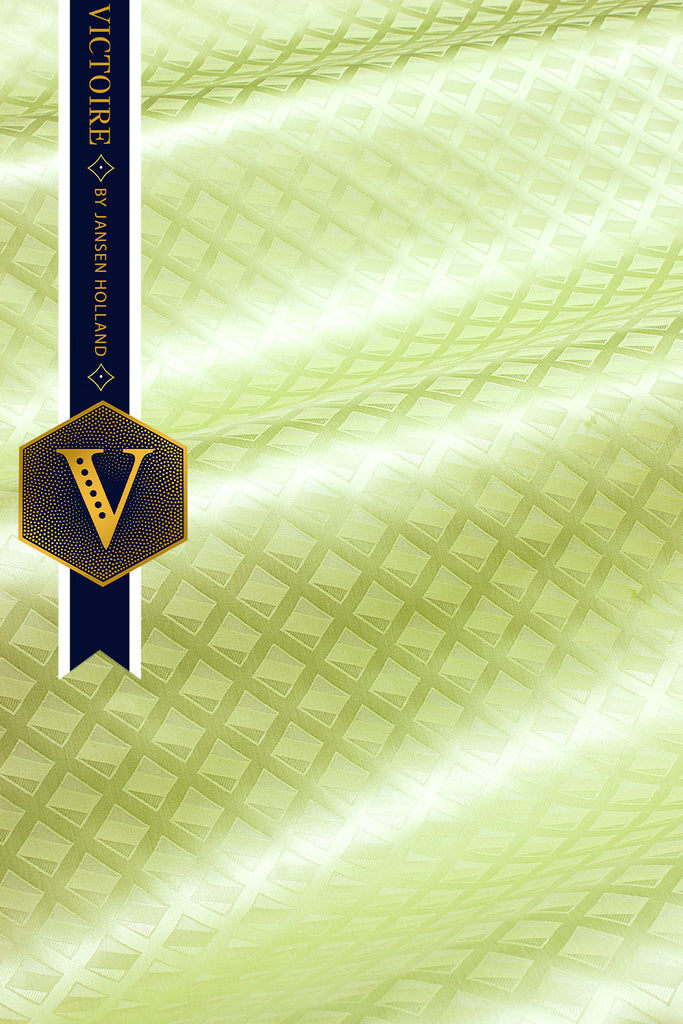Victoire Magic Brocade in Lime Green - VMB1048